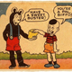 Biffo with his chum Buster (not to be confused with young Master Capp).